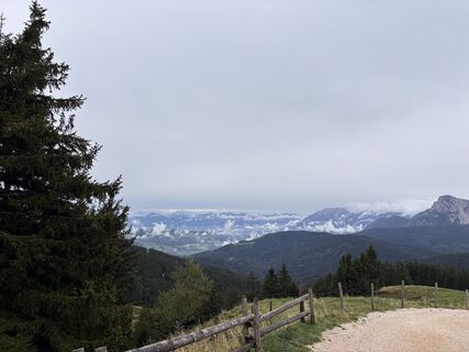 Foto von Heinz Sperl entlang der Tour