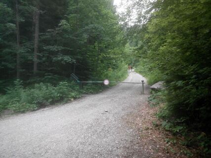 Schranken beim Parkplatz