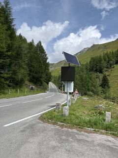 Foto de Heinz Sperl a lo largo del recorrido