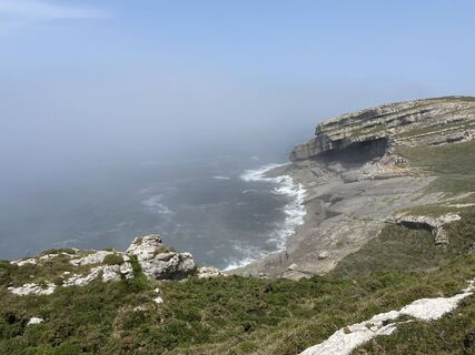 Photo de Florian Brandt le long du parcours