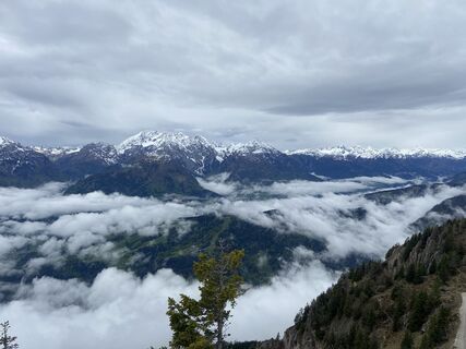 Foto von Michael Angerer entlang der Tour