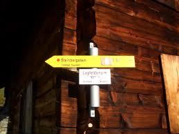 Wegweiser Lagfeldenalm