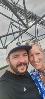 Fotografia z Klaus Lehner na trase