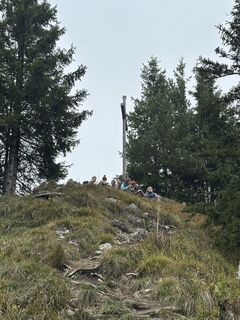 Foto de Josef Gilger a lo largo del recorrido