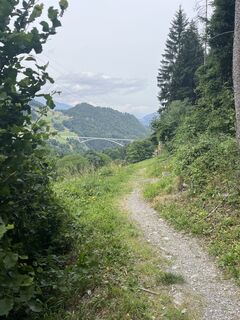 Foto von Rita Gort entlang der Tour