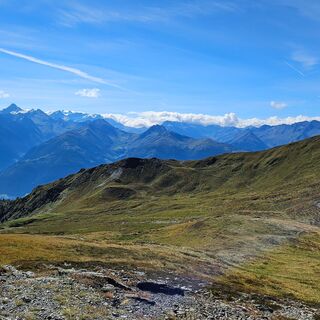 Klingler Törl – Panoramablick auf die Gipfel der Hohen Tauern