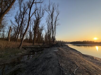 Foto von Wilson Holz entlang der Tour
