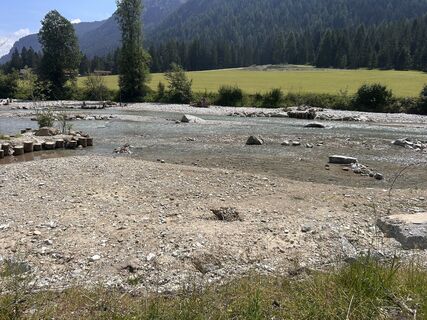 Photo de Andreas Zenleser le long du parcours