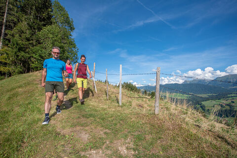 Wandern am Kapf