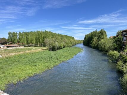 Photo de Andor Kulik le long du parcours