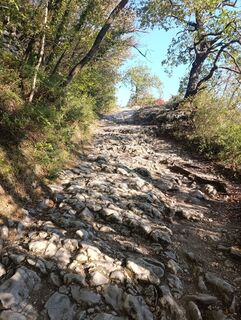 Foto von Meli entlang der Tour