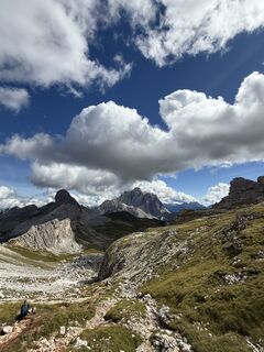Foto von Pawel Meus entlang der Tour