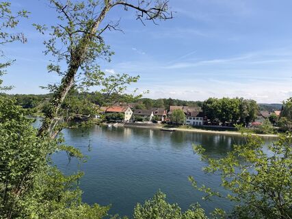 Foto von Astrid entlang der Tour