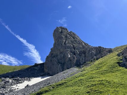 Photo de Norbert Herbig le long du parcours