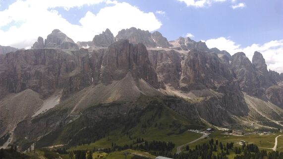 Aussicht von Ciampac