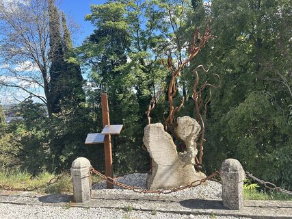 Foto von Gianfranco Idini entlang der Tour