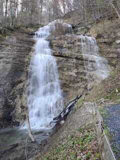 Photo de Peter Seliner le long du parcours