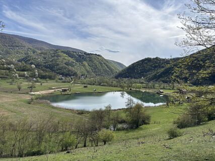 Photo de Dragan Blagojevic le long du parcours