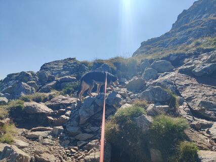 Foto von Xenia Lange entlang der Tour