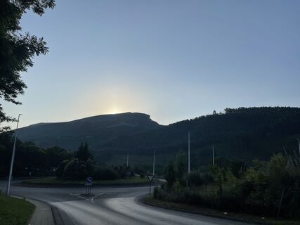 Foto de Döbröczöni Csaba a lo largo del recorrido