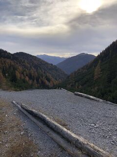 Photo de Tom Wieser le long du parcours