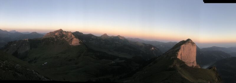 Foto von Alexis Hurtaut entlang der Tour