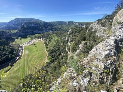 Zdjęcie z Mario Spalinger wzdłuż trasy