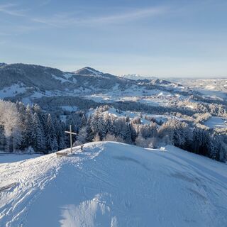 Hündle Gipfel im Winter