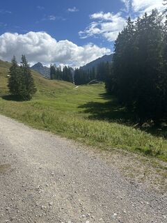 Photo de Johann Pegrin le long du parcours