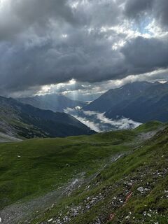 Foto von Maximilian Schranz entlang der Tour