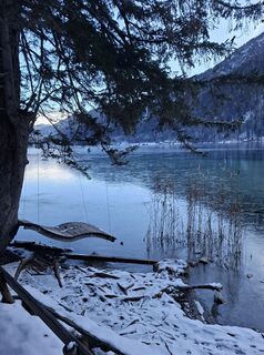 Zdjęcie z Johanna Amlacher wzdłuż trasy