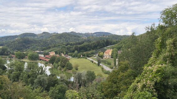 Photo de Peter le long du parcours