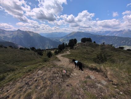 Foto von Benjamin Bergmann entlang der Tour