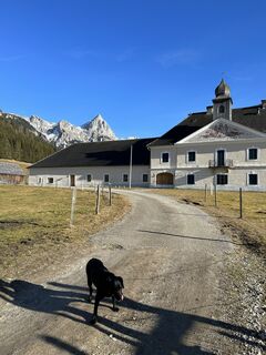 Foto von Kerstin Kager entlang der Tour