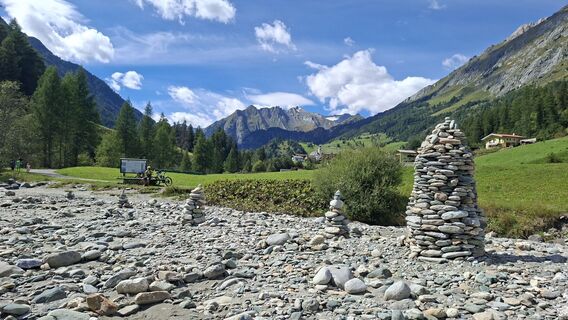 Foto von Raimund Aigner entlang der Tour