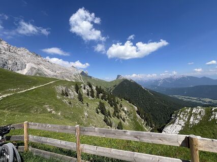 Foto von Hans Küffner entlang der Tour