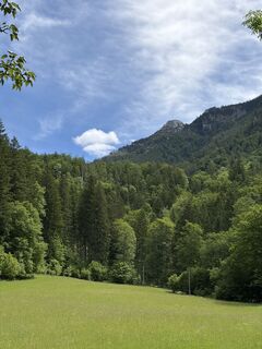 Foto de Birgit Schreiner a lo largo del recorrido