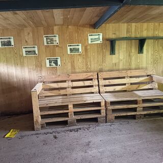 Beobachtungsstation am Vogelbeobachtungspfad von Cléry-sur-Somme