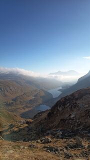 Foto von Aner entlang der Tour