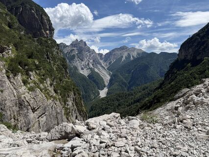 Foto de Henk Dijkstra a lo largo del recorrido