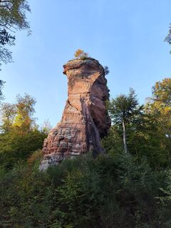 Foto von Sonja Herdeg entlang der Tour