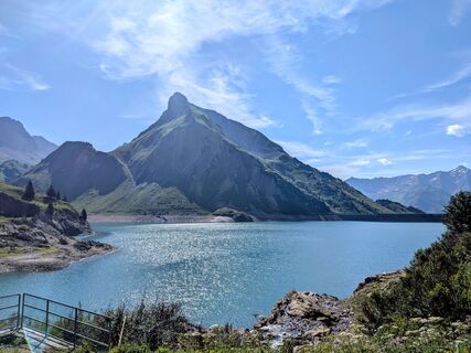 Foto de Sabrina Hackel a lo largo del recorrido