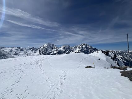 Foto de Markus Rummler a lo largo del recorrido