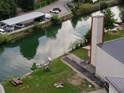 Foto von Elisabeth Sieberer entlang der Tour