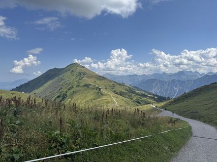 Foto von Mick entlang der Tour