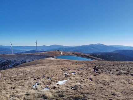 Zdjęcie z Albert Grillitsch wzdłuż trasy