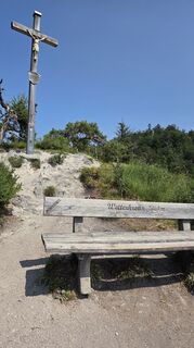 Foto von Gabriele Wagener entlang der Tour