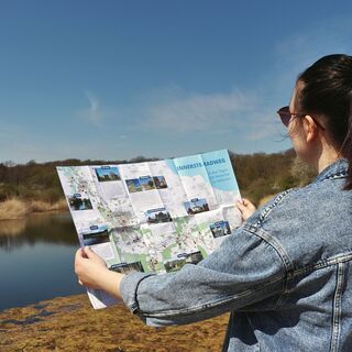 Radwanderkartefür den Innerste-Radweg