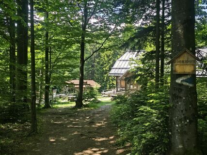 Foto de Uschi Leonhartsberger-Schrott a lo largo del recorrido