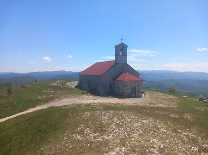 Foto von Luca DiNarda entlang der Tour
